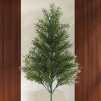 17-Inch Artificial Pine Christmas Tree – Realistic Mini Holiday Decor for Home, Parties & Events (1/2 PCS)