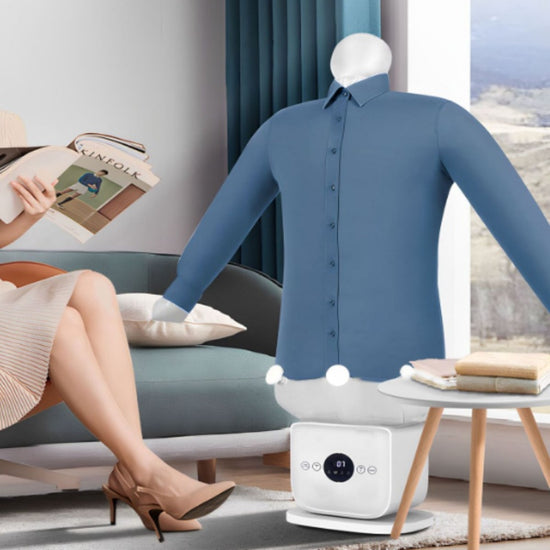 Automatic Inflatable Clothes Ironing & Drying Machine – Fast Wrinkle Remover Dryer
