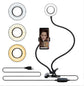 LED Selfie Ring Light with Stand – Adjustable Makeup & Live Streaming Light