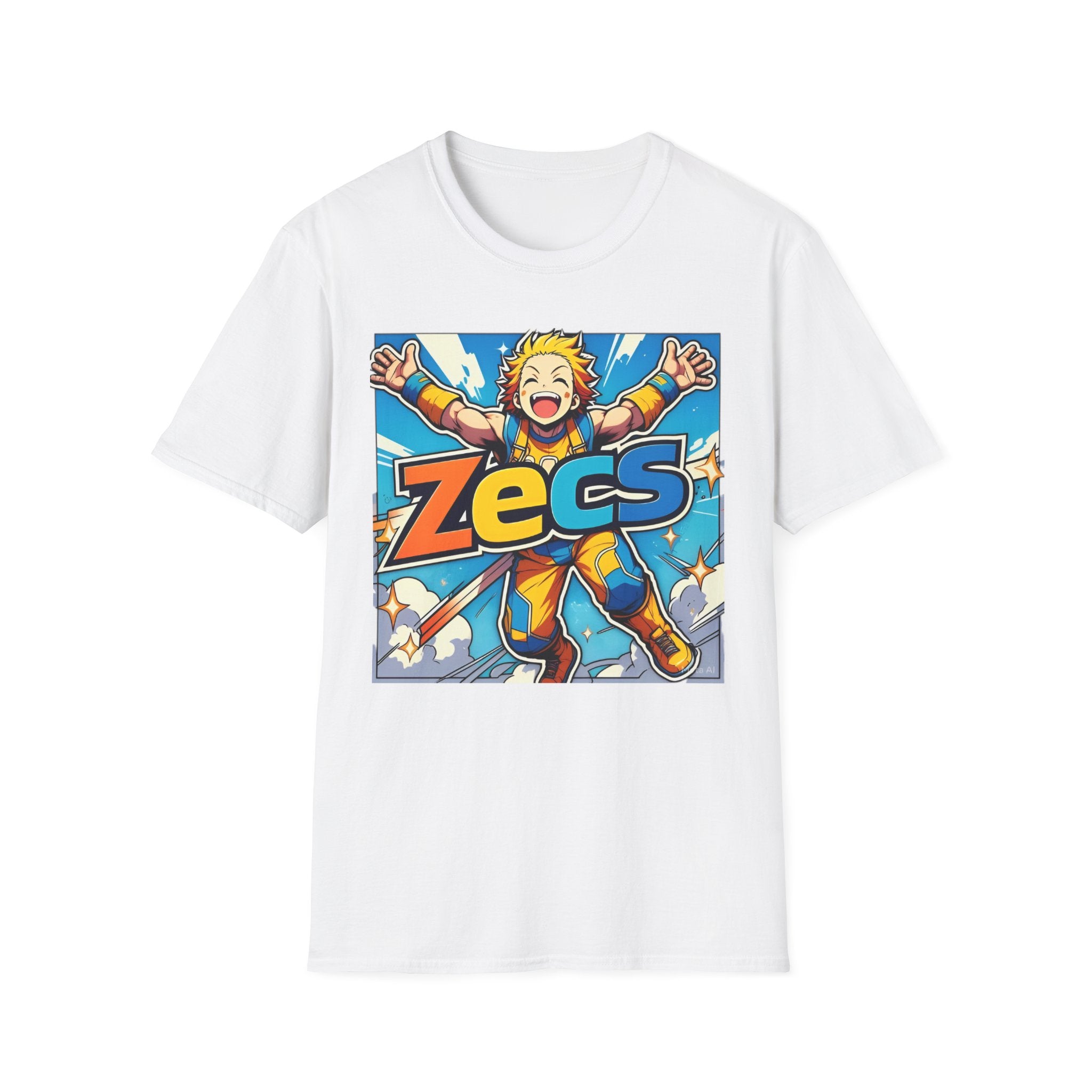 👕 Anime Cartoon T-Shirt – ZECS Brand  For Anime Lovers & Casual Cool - Zecs shopping