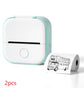 Portable Mini Thermal Label Printer – Bluetooth Photo & Study Sticker Printer