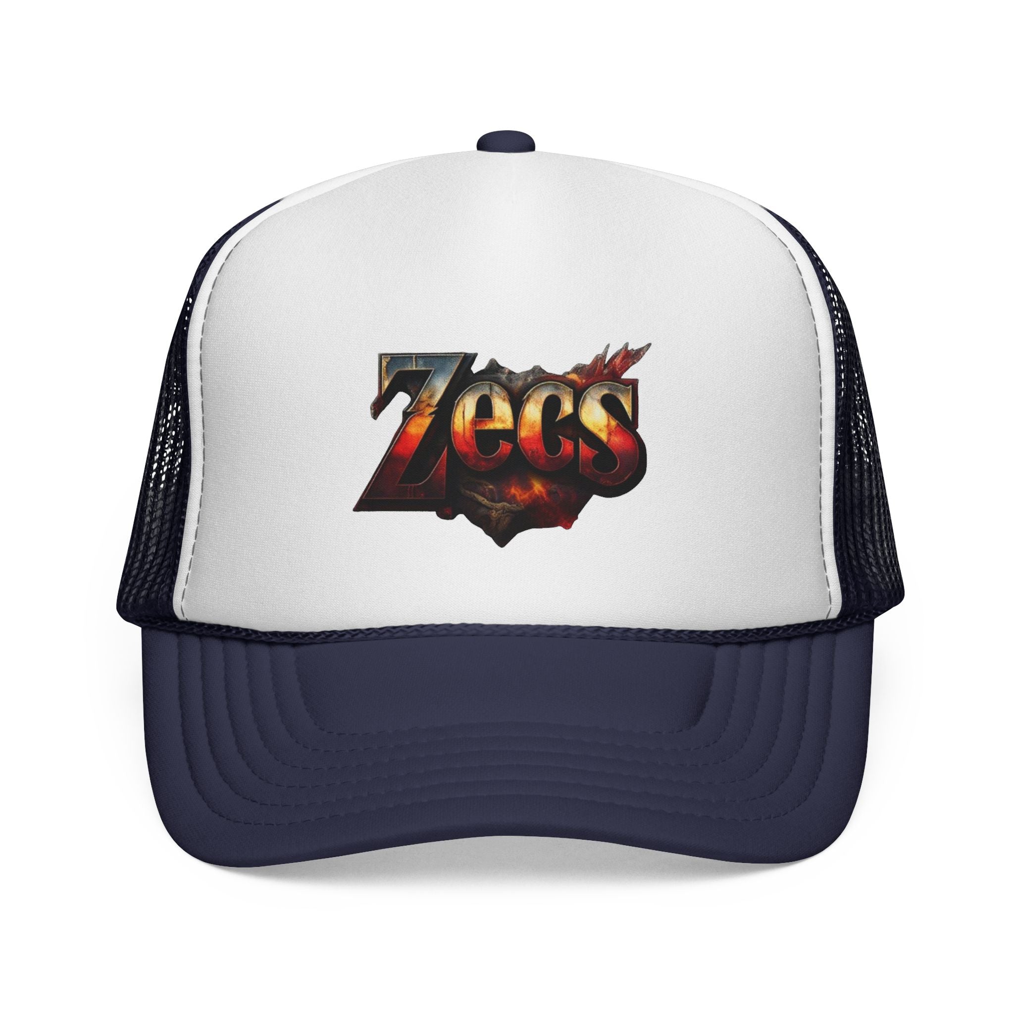 👑 King Theme Trucker Cap – ZECS Royal Street Edition - Zecs shopping