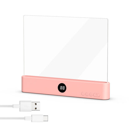 Rechargeable LED Clip-On Reading Light – Portable Tablet & Book Lamp