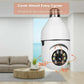 1080P WiFi Light Bulb Security Camera – Smart Wireless Home Surveillance Camera