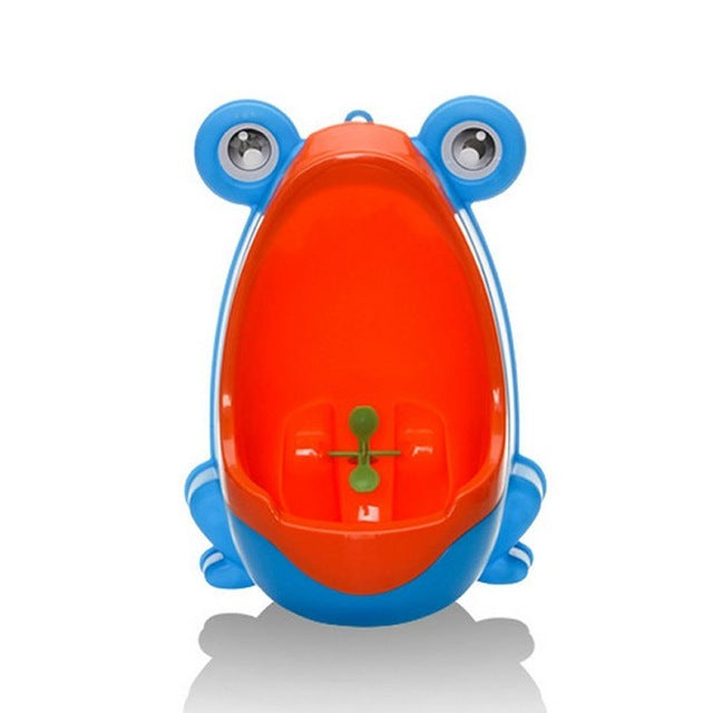 Ergonomic Frog-Shaped Baby Potty – Fun Training Toilet for Boys with Rotating Windmill - Zecs shopping