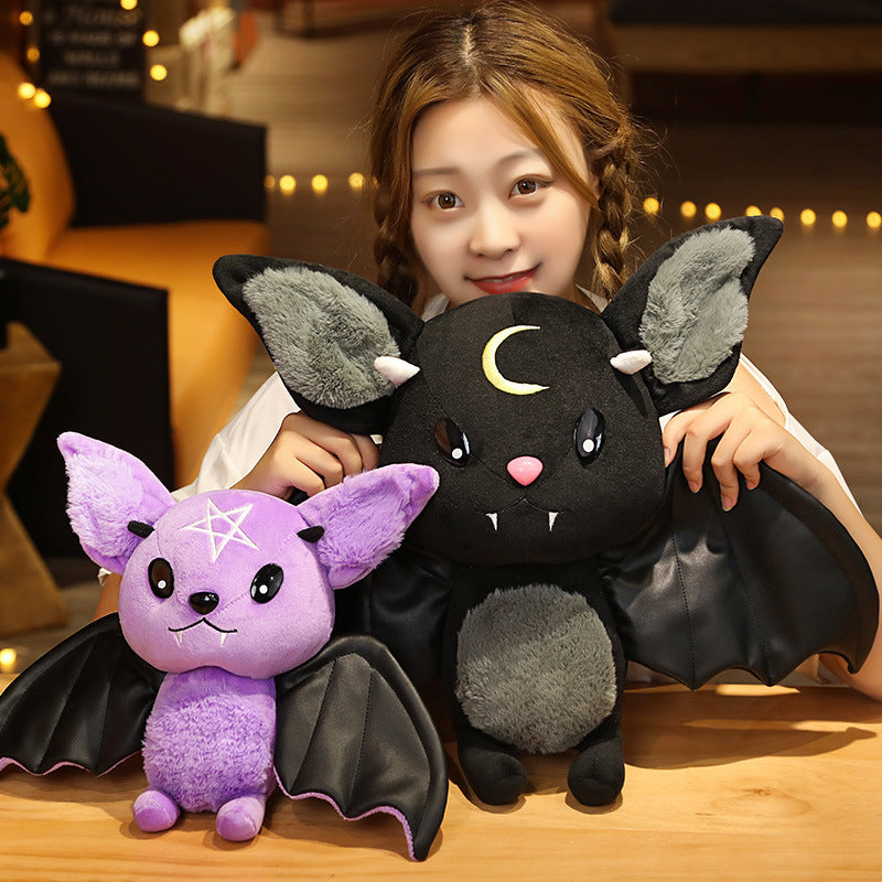 Creative Bat Toy – Soft Animal Plush for Kids & Collectors 🦇💜 - Zecs shopping
