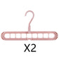 9-Hole Magic Clothes Hanger – Space Saving Folding Closet Organizer
