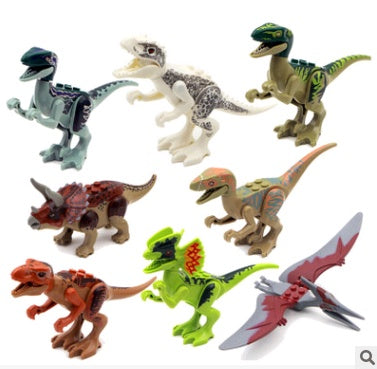 Mini Dinosaur Building Blocks – Educational Brick Toys for Kids & Collectors - Zecs shopping
