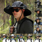 Solar Fan Sun Hat – Wide Brim USB Rechargeable Cooling Outdoor Hat