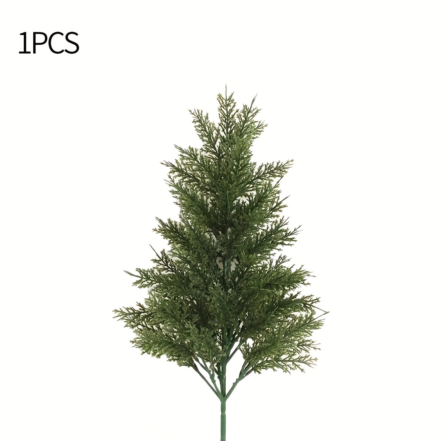 17-Inch Artificial Pine Christmas Tree – Realistic Mini Holiday Decor for Home, Parties & Events (1/2 PCS)