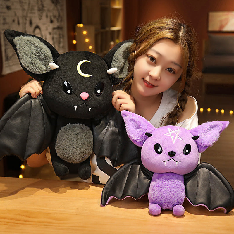 Creative Bat Toy – Soft Animal Plush for Kids & Collectors 🦇💜 - Zecs shopping