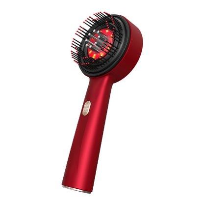 Electric Scalp Massage Comb – Red Light Hair Care & Relaxation Brush