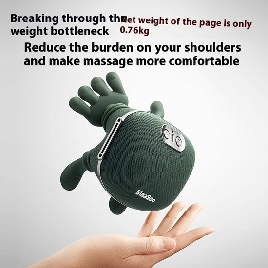 Wireless Electric Neck & Shoulder Massager – Deep Tissue Muscle Relaxation Device