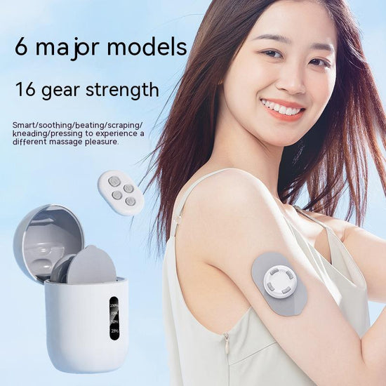 Smart Mini Neck & Shoulder Massager – Portable Lumbar Body Relaxation Device
