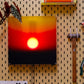 Creative Pull-String Wall Lamp – Sunrise Effect Ambient