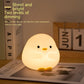 Cute Duck LED Night Lamp – USB Rechargeable Silicone Touch Bedside Light