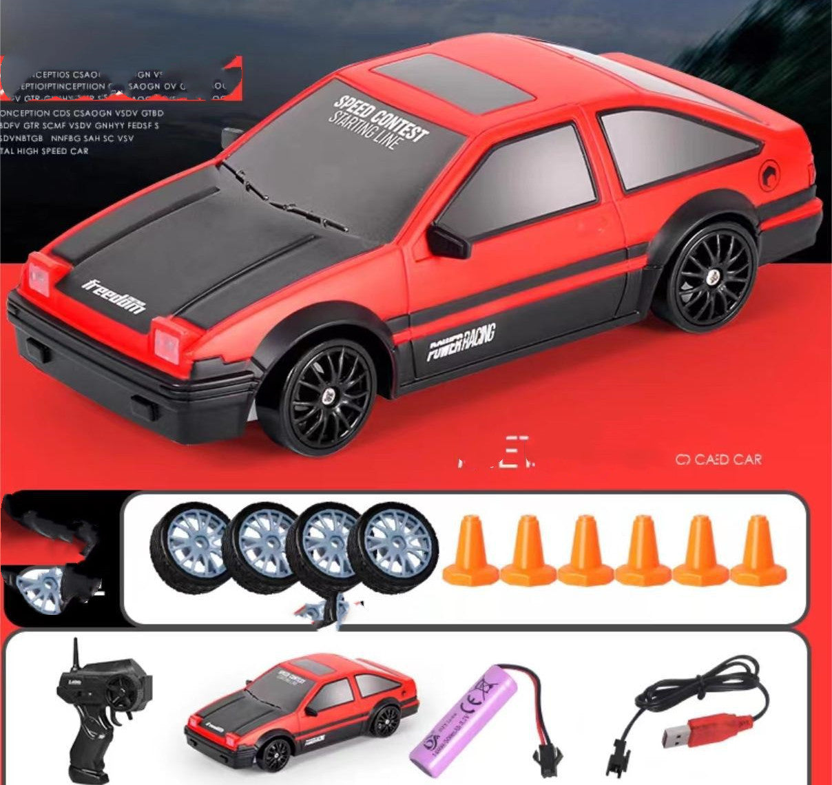 Epic 4WD RC Drift Racer – Fast, Furious, and Fun for All Ages! - Zecs shopping
