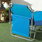 Outdoor Pool Chaise Lounge Chair – Folding Recliner for Sunbathing & Relaxing