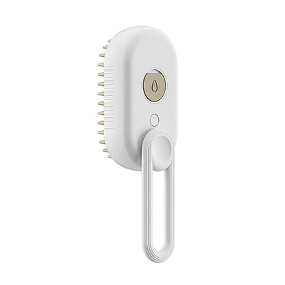 3-in-1 Cat Steam Brush – Pet Grooming & Deshedding Massage Comb