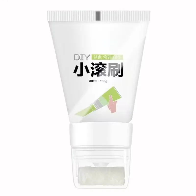 g White Pink Wall Small Roller Brush Paint Interior Wall Repair Household Wall Graffiti Repair Environmental Protection Paint