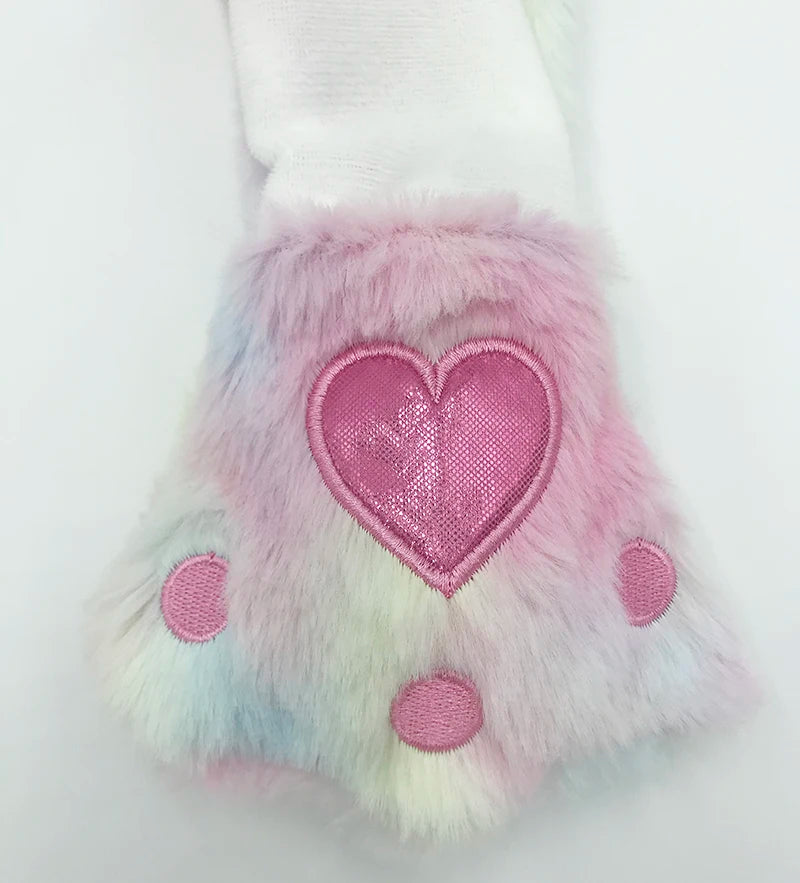 Unicorn Plush Ear Hat Jumping Bunny Ears Fun Dress-Up Toy for Kids & Adults