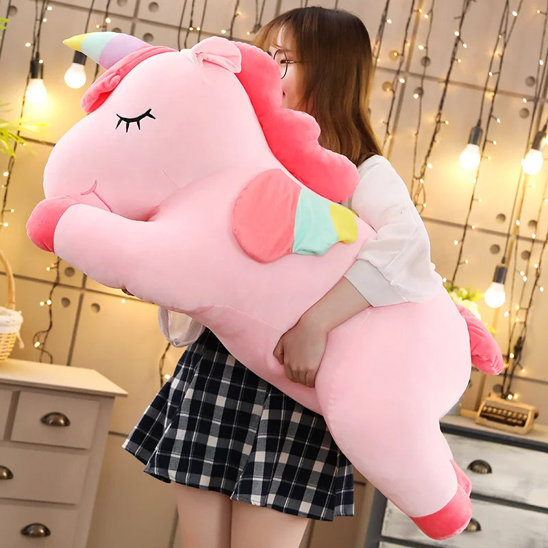 cmkawaii Giant Unicorn Plush Toy Soft Stuffed Unicorn Premium & Affordable