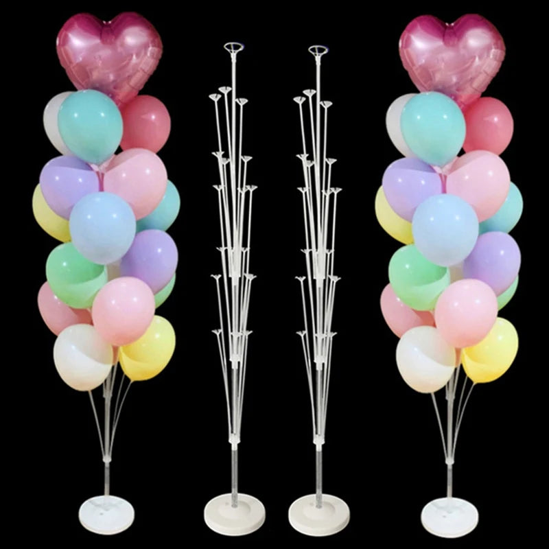 Round Balloon Arch Balloon Circle Stand Holder Frame Ring Birthday Baloon Decor Wedding Party Decorations Baby Shower Background - Zecs shopping