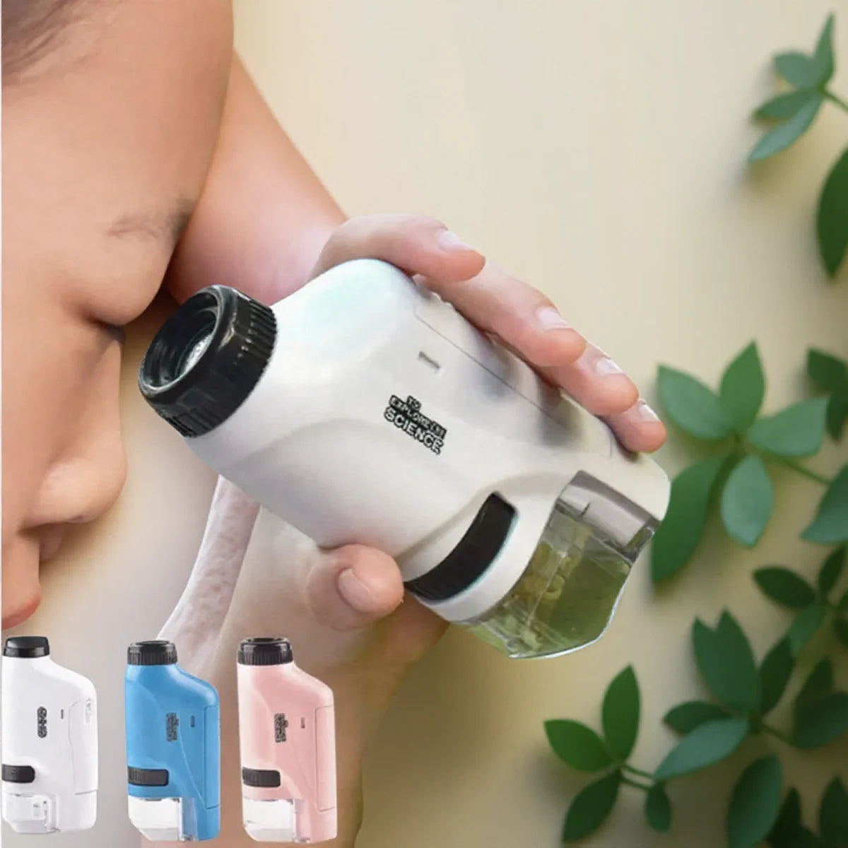 Portable Handheld x-x Magnification Microscope Optical Lens Scientific Premium & Affordable