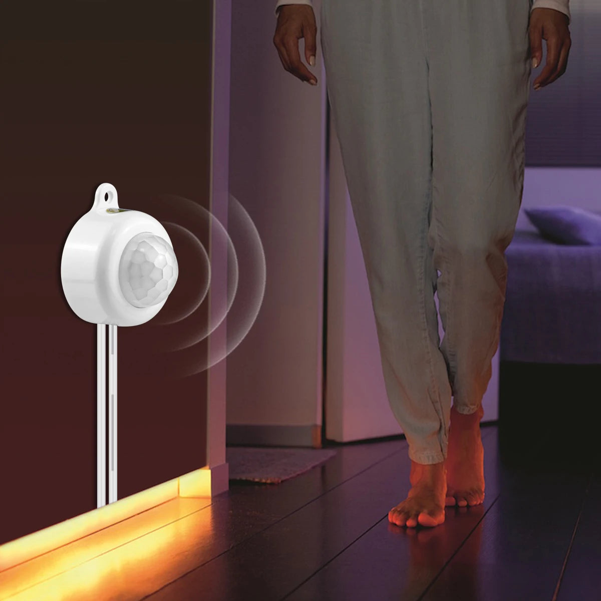 DC V - V Highly Sensitive PIR Motion Sensor Light Switch Automatic Infrared Motion Sensor Switch for LED Strip Light