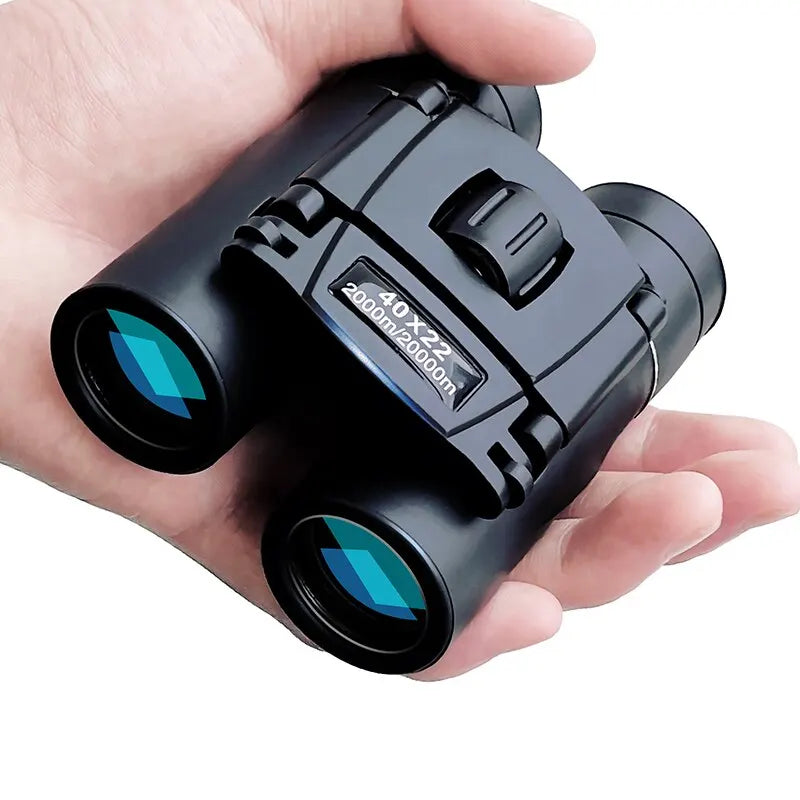 x HD Powerful Binoculars M Long Range Folding Mini Telescope BAK FMC Optics For Hunting Sports Outdoor Camping Travel