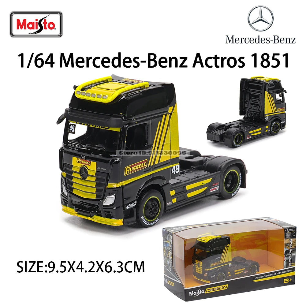 Mercedes-Benz MACK Anthem Trailer Alloy Model & Collectible Toy