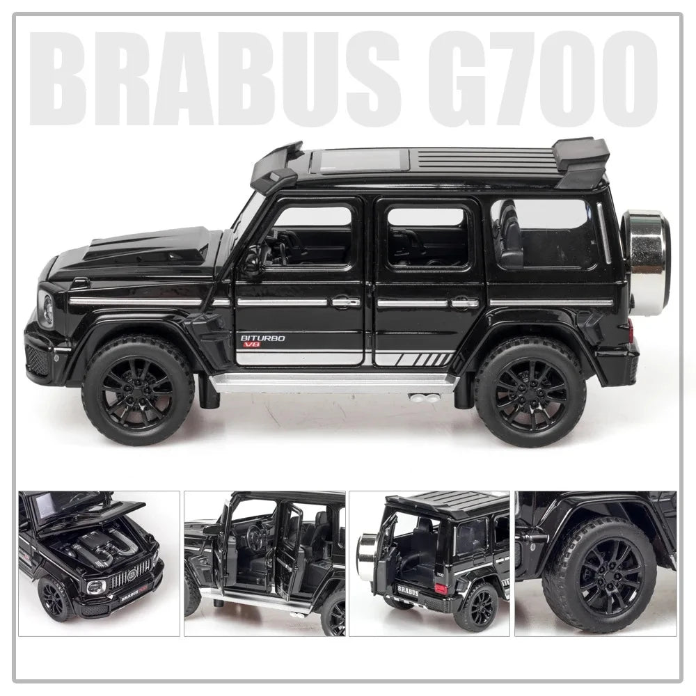 G Alloy Car Model Simulation Toy Diecast Vehicles Off-Road Suv With Sound