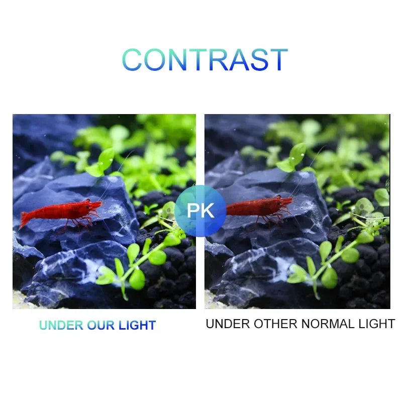 Super Slim LED Aquarium Light Lighting plants Grow Light 5W/10W/15W Aquatic Plant Lighting Waterproof Clip-on Lamp For Fish Tank - Zecs shopping