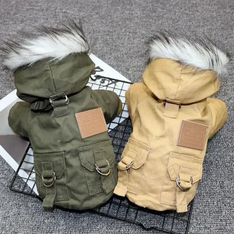 Winter Dog Clothes Puppy Pet Dog Coat Jacket For Small Medium Dog Thicken Warm Chihuahua Yorkies Hoodie Pets Clothing - Zecs shopping