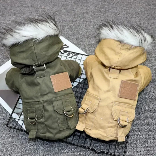 Winter Dog Clothes Puppy Pet Dog Coat Jacket For Small Medium Dog Thicken Warm Chihuahua Yorkies Hoodie Pets Clothing - Zecs shopping