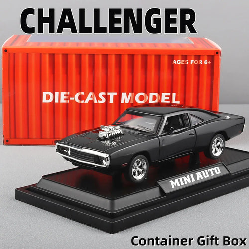 1970 CHARGER Alloy Car 🏎️💥 | Pull-Back Diecast Model for Kids & Collectors