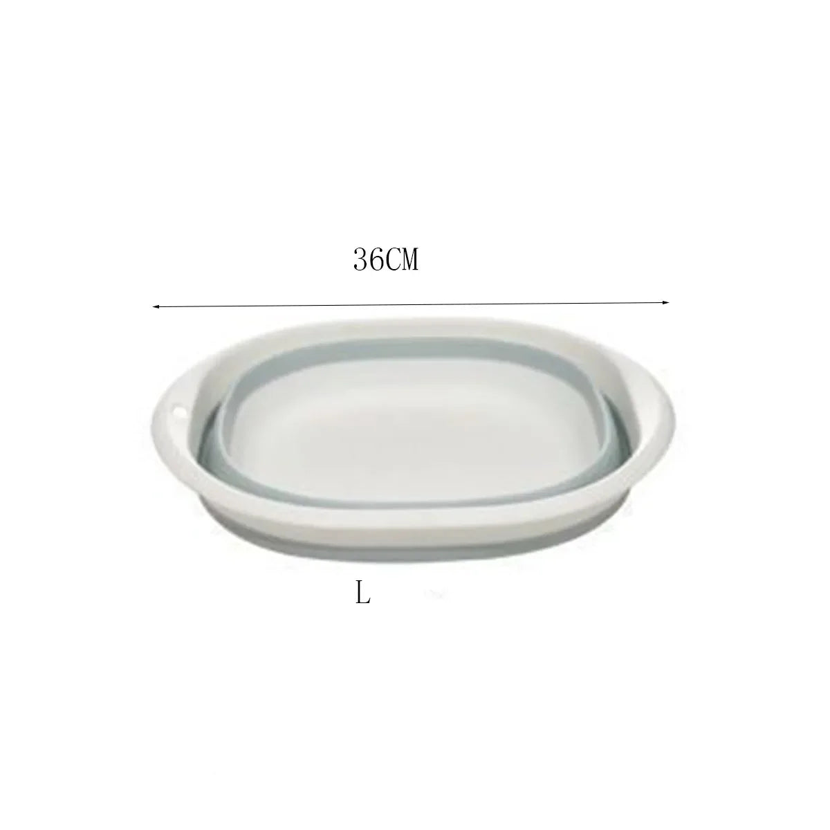 Plastic Folding Wash Basin Portable Laundry Tub for Home Bathroom Kitchen Adult & Baby Bath Basin Travel Wash Basket