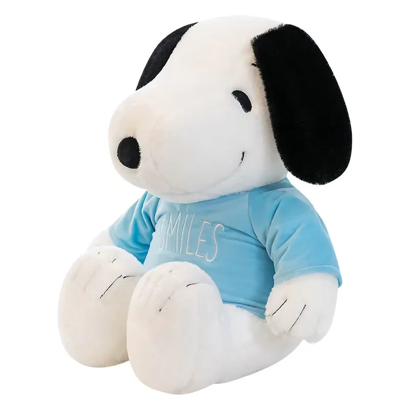 cm New Cartoon Cute Snoopy Plush Toy Pillow Sofa Back Plush Doll Gifts For Children