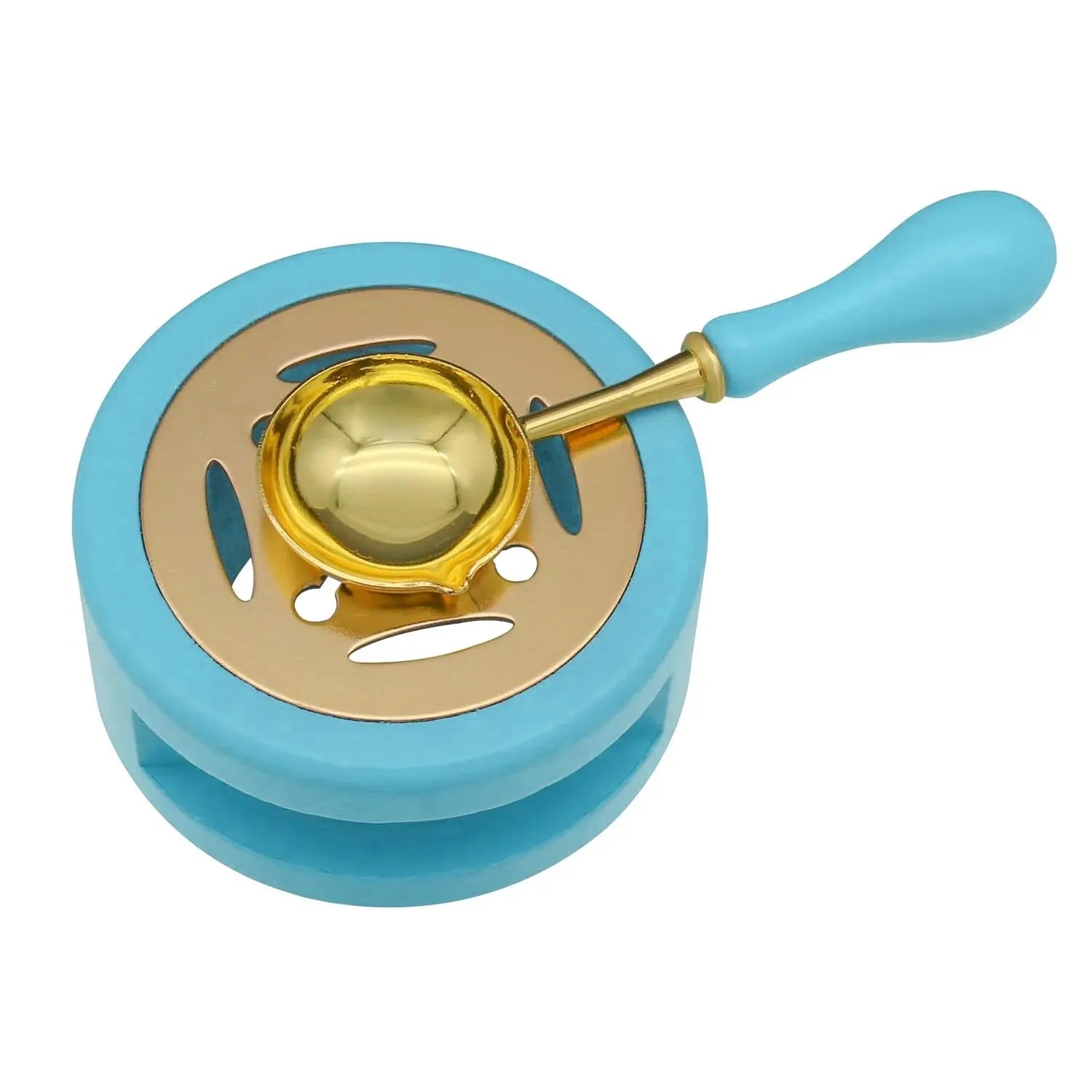 1set Wax Seal Warmer,Wax Seal Kit with Wax Seal Spoon for Melting Wax Seal Beads Or Sealing Wax Sticks - Zecs shopping