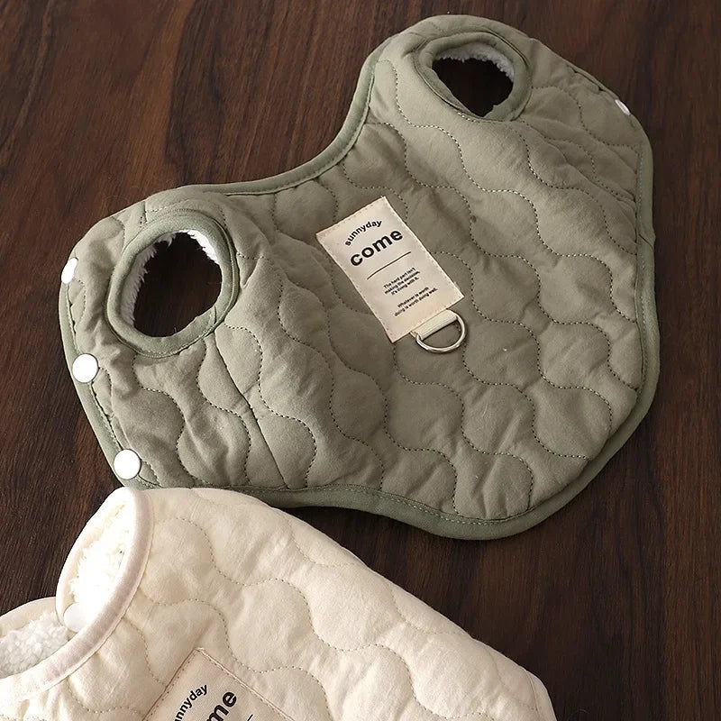 Thickened Warm Dog Coat Jacket Pet Dog Clothes for Small Medium Dogs Fleece Puppy Clothes Chihuahua Yorkshire Clothing - Zecs shopping