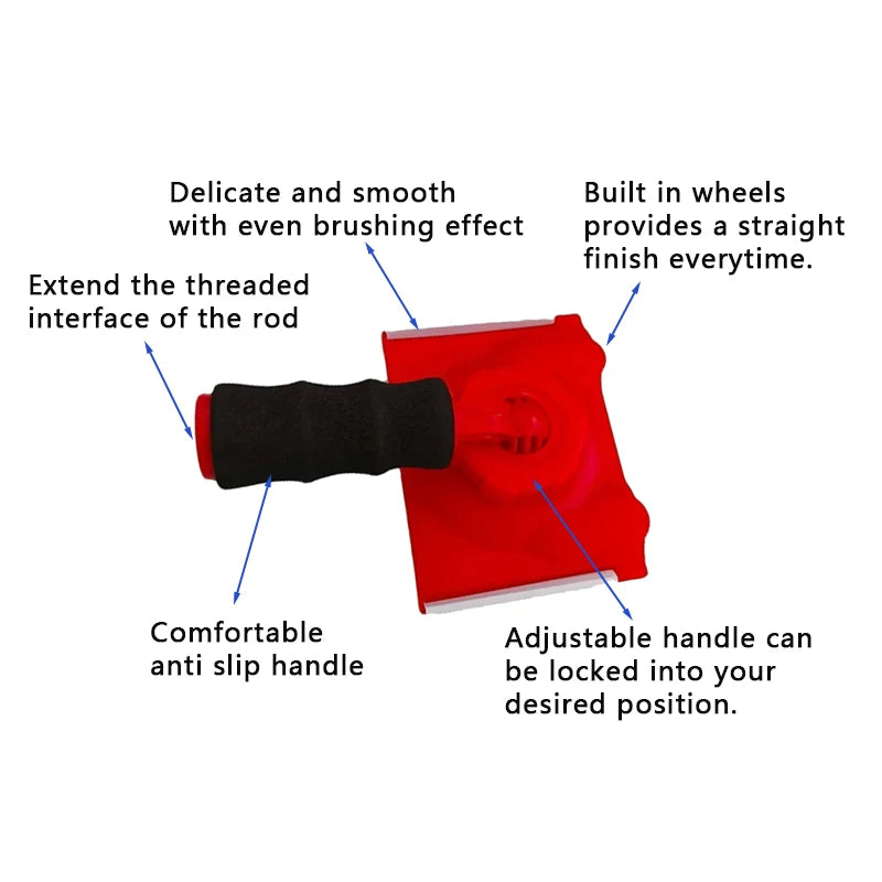 Professional Latex Paint Edger Brushes Multifunctional Wall Ceiling Corner Painting Brush Color Separator Trimmer Tools