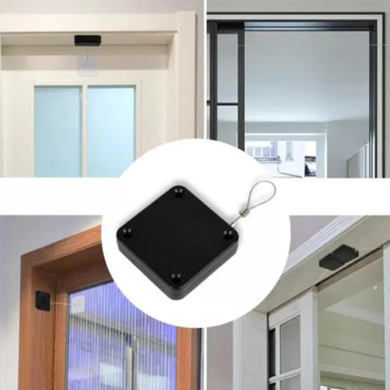 Punch Free Door Closer Automatic Sensor Door Closer G Force Pull for Wooden Door Sliding Door