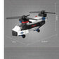 DIY SWAT Dual-Rotor Helicopter Building Blocks – City Police Aircraft Brick Model Set