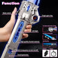 Glowing Music Laser Sword Toy – Telescopic Rotating Light Sword for Kids & Adults