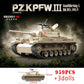 WW2 Heavy Tank Building Blocks – Military Tiger, KV & IS Tank Brick Model Set