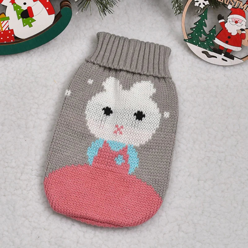 Cute Cat Sweater Costume Winter Warm Pet Clothes for Cats Katten Sphynx Pullover Mascotas Clothing Gatos Products for Animals - Zecs shopping