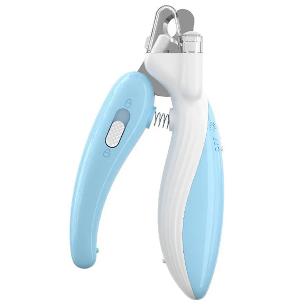 Pet Nail Clippers Cat Dog Nail Trimmer Labor Saving Nail Clipper With Led Light Electric Nail Grinder Dog Grooming Supplies - Zecs shopping