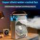 Portable Mini Air Cooler Fan – LED Night Light Desktop Air Conditioner for Home & Office