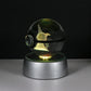 Pokemon 3D Crystal Ball LED Night Light – Pikachu, Gengar, Eevee & Mewtwo Collectible Lamp