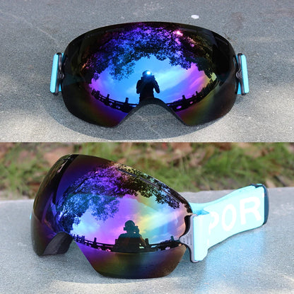 Professional Anti-Fog Ski Goggles – Lightweight UV Protection Snowboard Glasses for Men & Women